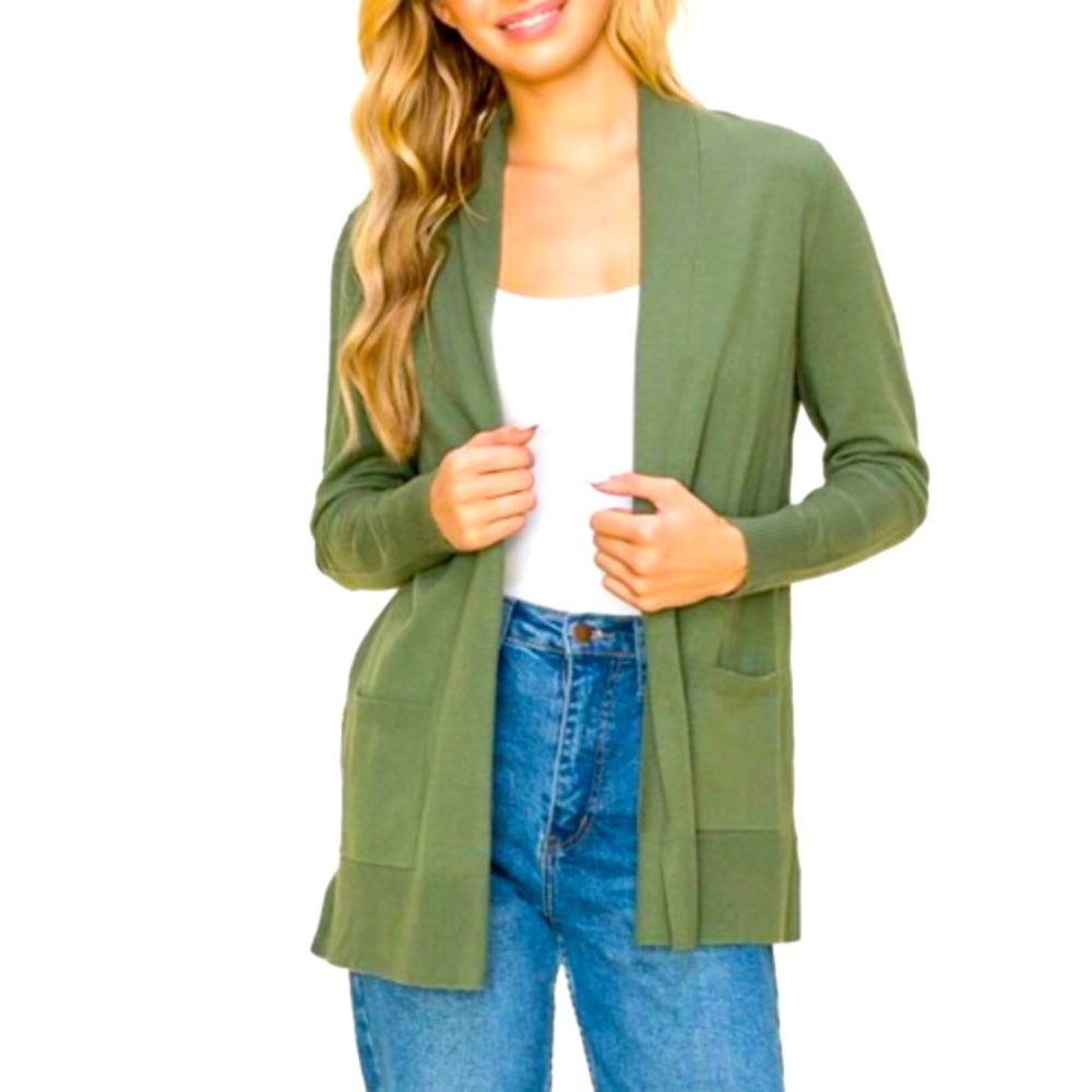 Staccato Cardigan; Jade